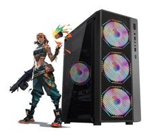 Rogame Rotech Ruix Rainbow Harici Radeon RX 550 Intel Core i5 10400 8 GB Ram 1 TB HDD + 120 GB SSD Tower FreeDos Masaüstü Oyuncu Bilgisayarı