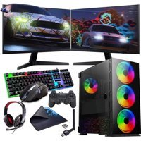 Rogame RKT660463 Harici GeForce GTX 1660 Super Intel Core i7 10700F 16 GB Ram 1 TB HDD + 480 GB SSD Tower FreeDos 24 inç Monitörlü Masaüstü Oyuncu Bilgisayarı