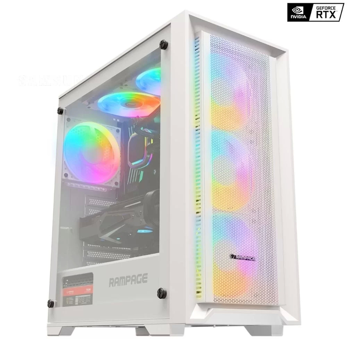 Creature CRTG68 Harici GeForce RTX 4060 Intel Core i5 14400F 16 GB Ram DDR5 1 TB SSD Tower FreeDos Masaüstü Oyuncu Bilgisayarı