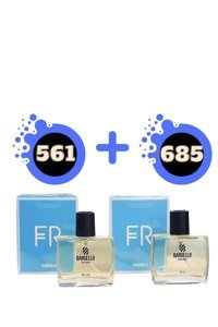 Bargello 561 Fresh İkili Erkek Parfüm Seti EDP 50 ml + 685 Fresh 50 ml