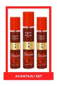 Aqua Di Polo 1987 Bolsena 3 Parça Kadın Parfüm Seti EDP