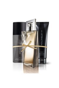 Avon Attraction 3 Parça Erkek Parfüm Deodorant Seti EDP