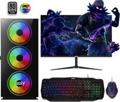 Izoly Hero Harici Radeon RX 550 Intel Core i5 10400F 8 GB Ram GDDR5 500 + 256 GB SSD Tower FreeDos 24 inç Monitörlü Masaüstü Oyuncu Bilgisayarı