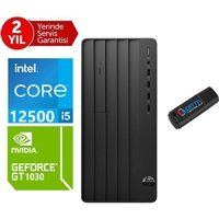 Hp 290 Pro G9 29M9C0AT03 Harici GeForce GT 1030 Intel Core i5 12500 8 GB Ram 1 TB SSD Tower FreeDos Masaüstü Oyuncu Bilgisayarı + Zetta Flash Bellek