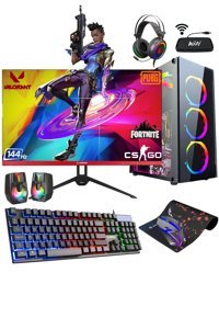 Zeiron Apache X5 Harici GeForce GT 730 Intel Core i5 3470 8 GB Ram 320 GB HDD + 128 GB SSD Tower FreeDos 24 inç Monitörlü Masaüstü Oyuncu Bilgisayarı
