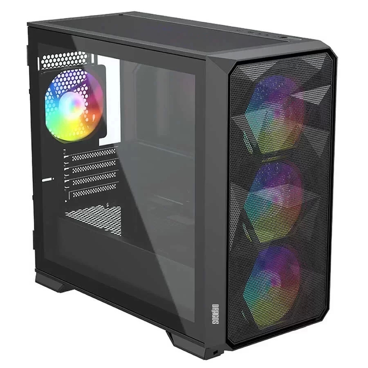 Creature CRTG73 Harici GeForce RTX 3050 AMD Ryzen 5 5600 16 GB Ram DDR4 512 GB SSD Tower FreeDos 24 inç Monitörlü Masaüstü Oyuncu Bilgisayarı