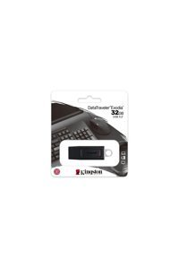 Kingston Data Traveler Exodia USB 3.2 Usb Type-A 32 GB Flash Bellek Siyah Turkuaz