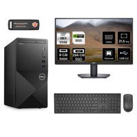 Dell Vostro 3910 MN3910D601 Harici GeForce GTX 1650 Intel Core i5 12400 8 GB Ram 256 GB SSD Tower FreeDos 21.5 inç Monitörlü Masaüstü Oyuncu Bilgisayarı