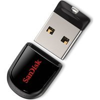 Sandisk Cruzer Fit Sdcz33-032G-B35 Şifreli Mini USB 2.0 Micro Usb 32 GB Flash Bellek Siyah