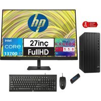 Hp 290 Pro G9 8624A8ET11 Harici Radeon RX 550 Intel Core i7 13700 32 GB Ram 256 GB SSD Tower FreeDos 27 inç Monitörlü Masaüstü Oyuncu Bilgisayarı + Zetta Flash Bellek