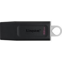 Kingston Dtde USB 3.2 Usb Type-A 32 GB Flash Bellek Siyah