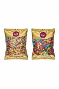 Elit Minibon Sütlü Çikolata 1 kg 2 Adet