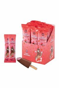 Elit Display Kutu Glutensiz Çilekli Çikolata 30 gr 15 Adet