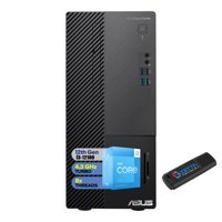 Asus Expertcenter D5 D500MD 3121000330P08 Dahili Intel UHD Graphics 730 Intel Core i3 12100 16 GB Ram 1 TB SSD Tower Windows 11 Pro Masaüstü Bilgisayar + Zetta Flash Bellek