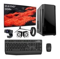 Turbox TX5408 Dahili Intel UHD Graphics 630 Intel Core i3 9100 16 GB Ram 512 GB SSD Tower FreeDos 23.8 inç Monitörlü Masaüstü Bilgisayar