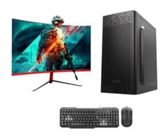 Oleas WKS154 Dahili Intel HD Graphics 4600 Intel Core i5 4590 16 GB Ram 256 GB SSD Tower FreeDos 23.6 inç Monitörlü Masaüstü Bilgisayar