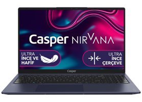 Casper Nirvana X600.1235-BV00X-M-F Dahili Intel Iris Xe Graphics Eligible Intel Core i5 1235U 16 GB Ram 500 GB SSD Tower FreeDos Masaüstü Bilgisayar