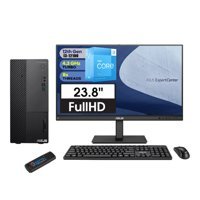 Asus Expertcenter D5 D500MD 3121000330PM08 Dahili Intel UHD Graphics 730 Intel Core i3 12100 16 GB Ram 1 TB SSD Tower Windows 11 Pro 23.8 inç Monitörlü Masaüstü Bilgisayar + Zetta Flash Bellek