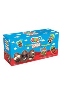 Ozmo Egg Oyuncaklı Sütlü Çikolata 20 gr 3 Adet