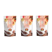 Elit Meyve Küpü Şeftalili Çikolata 120 gr 3 Adet