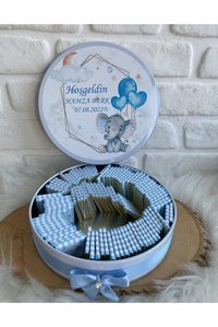 Bunnyball Fil Konsept Erkek Bebek Sütlü Çikolata