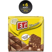 Eti Kare Karamelli Çikolata 57 gr 6 Adet