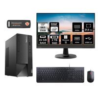 Lenovo Thinkcentre Neo 50T M0BJTXD124 Dahili Intel UHD Graphics 730 Intel Core i5 12400 24 GB Ram 2 TB SSD Tower Windows 11 Pro 21.5 inç Monitörlü Masaüstü Bilgisayar