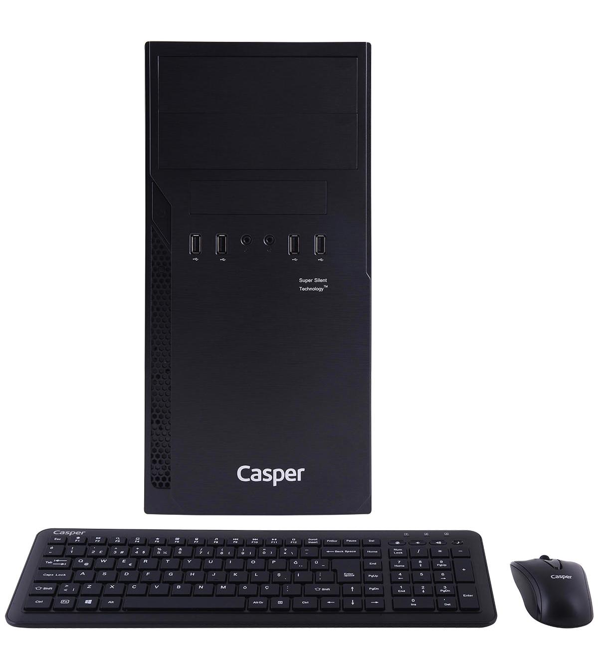 Casper Nirvana N2H.1240-BX00X-00A Dahili Intel UHD Graphics 730 Intel Core i5 12400 16 GB Ram 2 TB SSD Tower FreeDos Masaüstü Bilgisayar