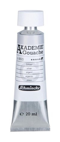 Schmincke 800 Tüp Silver 20 ml Guaj Boya