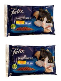 Felix Ton Balığı-Somonlu Soslu Yaş Kedi Maması 8x85 gr