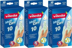 Vileda Kullan At Beyaz Medium-Large Çok Amaçlı Temizlik Eldiveni