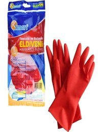 Ksmart No:9-9,5 Kırmızı Medium Bulaşık Temizlik Eldiveni