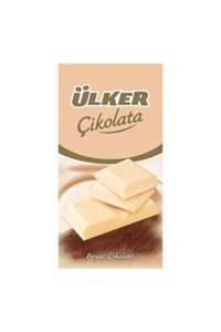 Ülker Tablet Beyaz Çikolatalı Çikolata 70 gr 10 Adet