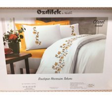 Özdilek Boqutique 4 Mevsim 200x220 cm Çarşaflı Çift Kişilik Nevresim Takımı Çok Renkli