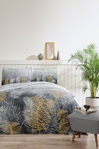 Özdilek Golden Palm 4 Mevsim 220x240 cm Çarşaflı Çift Kişilik Nevresim Takımı Çok Renkli