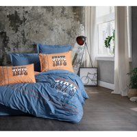 Cotton Box Mood 4 Mevsim 200x220 cm Çarşaflı Çift Kişilik Nevresim Takımı Tarçın
