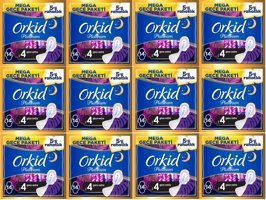 Orkid Platinum İnce 14'lü Hijyenik Ped 12 Adet