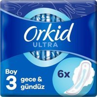 Orkid Ultra Extra Gece 6'lı Hijyenik Ped