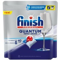 Finish Quantum Limon Tablet Bulaşık Deterjanı 40 Adet