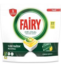 Fairy Platinum Plus Limon Tablet Bulaşık Deterjanı 22x5 Adet