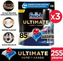 Finish Quantum Tablet Bulaşık Deterjanı 85x3 Adet