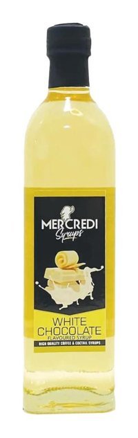 Mercredı Beyaz Çikolata Kahve Şurubu 750 ml