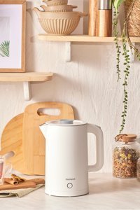 Homend 1618H Çelik 1.7 lt 2200 W Vintage Gümüş Kettle
