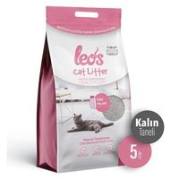 Leo's Baby Powder Kokulu Topaklanan Kalın Taneli Bentonit Kedi Kumu 5 lt
