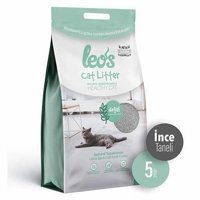 Leo's Organik Topaklanan İnce Taneli Bentonit Kedi Kumu 5 lt