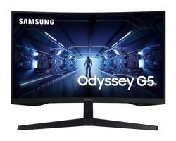 Samsung Odyssey G5 LC27G55TQWRXUF 144 Hz 1 ms 27 inç WQHD Curved VA HDMI Freesync 2560x1440 px LED Monitör