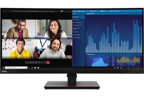 Lenovo ThinkVision P34W-20 63F2RAT3TK 60 Hz 4 ms 34 inç 4K UHD Flat IPS HDMI 3840x1440 px LED Monitör