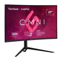 Viewsonic Omni VX2718-2KPC-MHDJ 165 Hz 1 ms 27 inç WQHD Curved VA Hoparlörlü HDMI Freesync 2560x1440 px LED Monitör