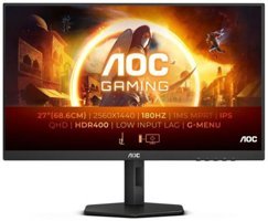 AOC Q27G4X 180 Hz 0.5 ms 27 inç WQHD Flat IPS VGA HDMI 2560x1440 px LED Monitör