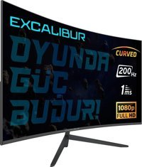 Casper Excalibur E27QHD-G 144 Hz 1 ms 27 inç WQHD Flat TN Hoparlörlü HDMI Freesync G-Sync 2560x1440 px LED Monitör